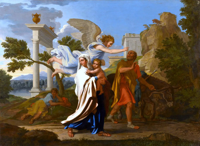 Die Flucht nach Ägypten - Nicolas Poussin