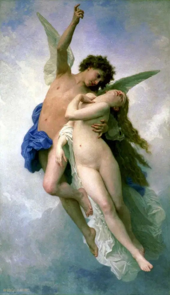 Psyché und die Liebe - Bouguereau