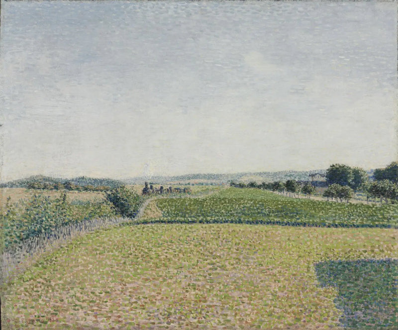 Eisenbahn nach Dieppe - Camille Pissarro