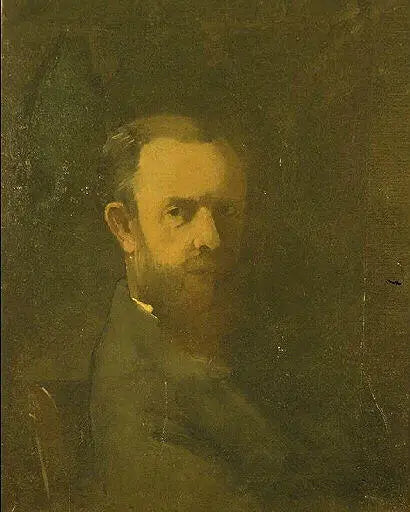 Autoportrait en buste - Odilon Redon - Alpha Reproduction