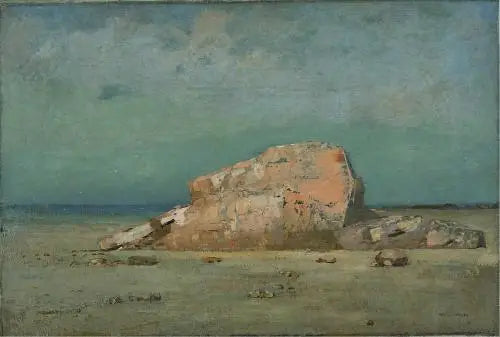 Der rosafarbene Felsen - Odilon Redon