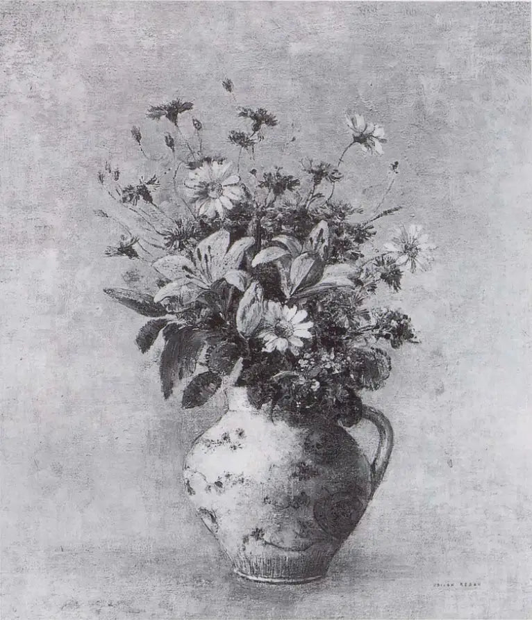 Blumenvasen - Odilon Redon