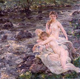 Die Badenden – Robert Lewis Reid
