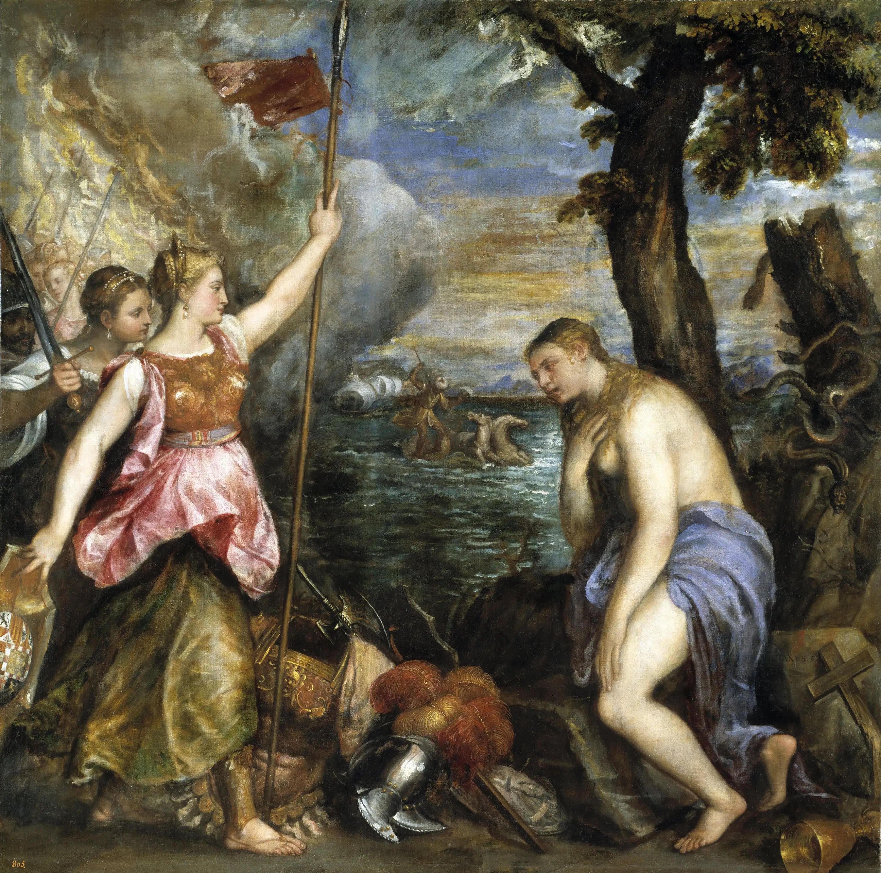 L’Espagne au secours de la religion - Titian - Alpha Reproduction