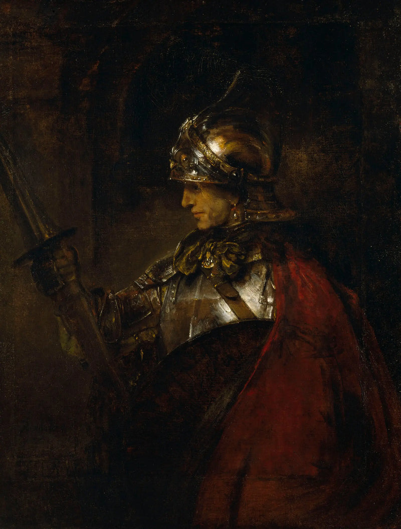 Mann in Rüstung - Rembrandt