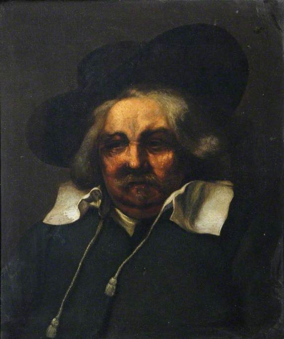 Reproduction du tableau « Portrait d'un homme âgé (copie d'un tableau de 1667) - Rembrandt » par Alpha Reproduction en peinture à l’huile