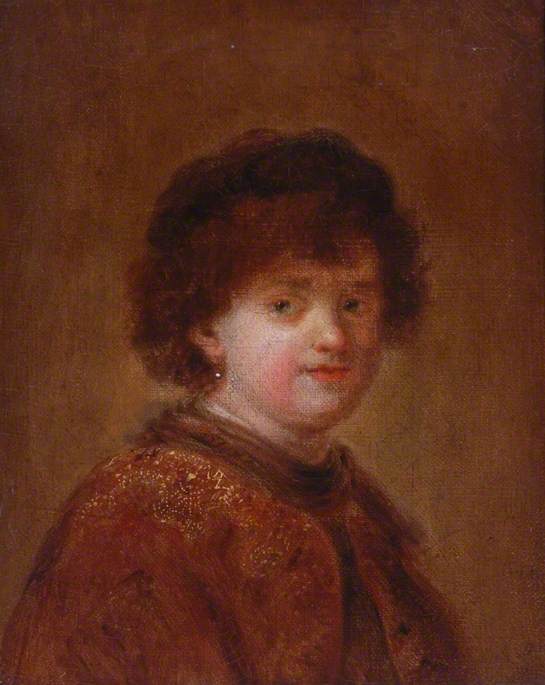 Reproduction du tableau « Portrait d'un garçon - Rembrandt » par Alpha Reproduction en peinture à l’huile