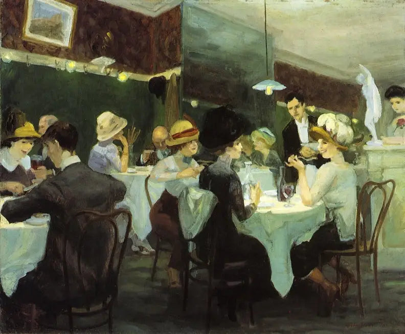 Der Samstagabend von Renganeschi - John Sloan