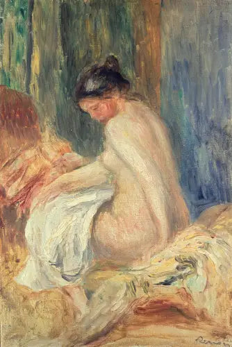 Die Badende - Pierre-Auguste Renoir