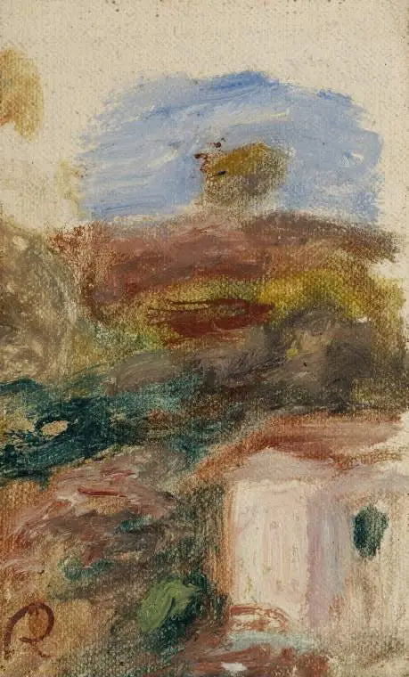 Landschaft - Pierre-Auguste Renoir