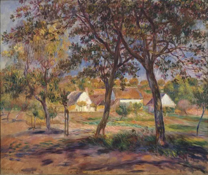 In der Umgebung von Pont-Aven - Pierre-Auguste Renoir