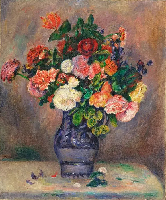 Blumen in einer Vase - Pierre-Auguste Renoir