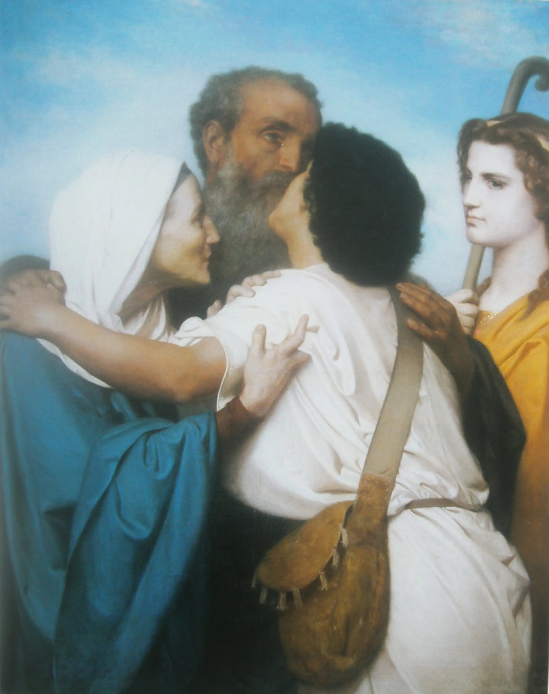 Die Rückkehr des Tobias - Bouguereau
