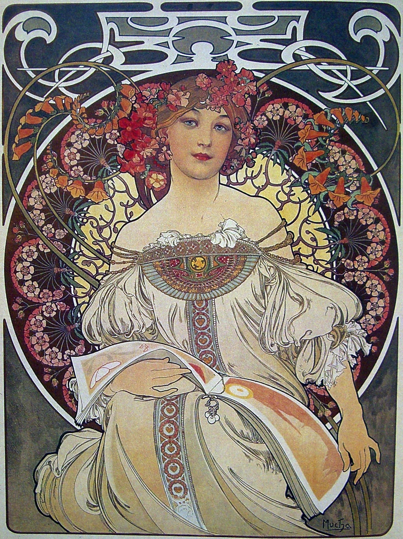 Träumerei - Alphonse Mucha