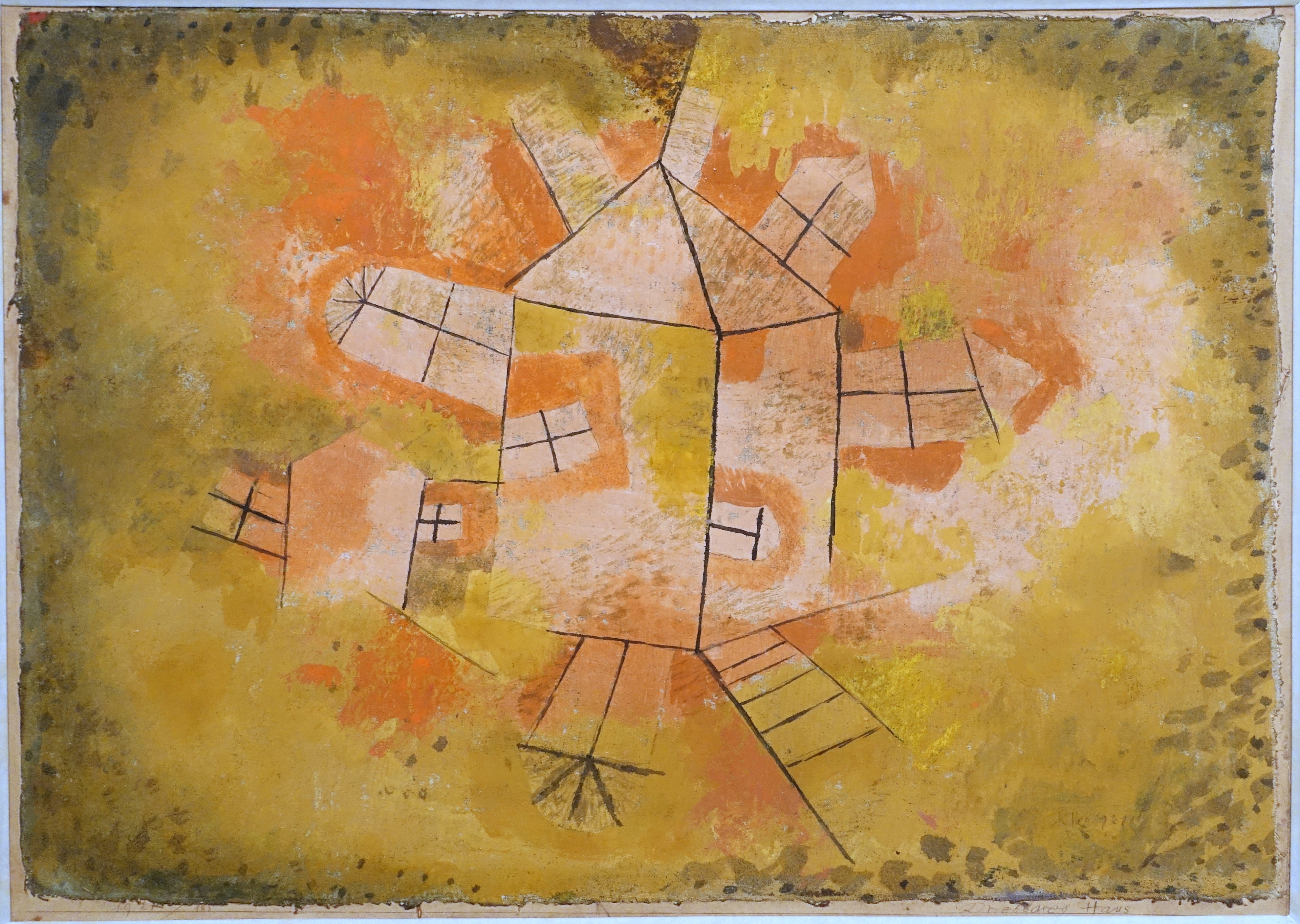 Drehendes Haus - Paul Klee