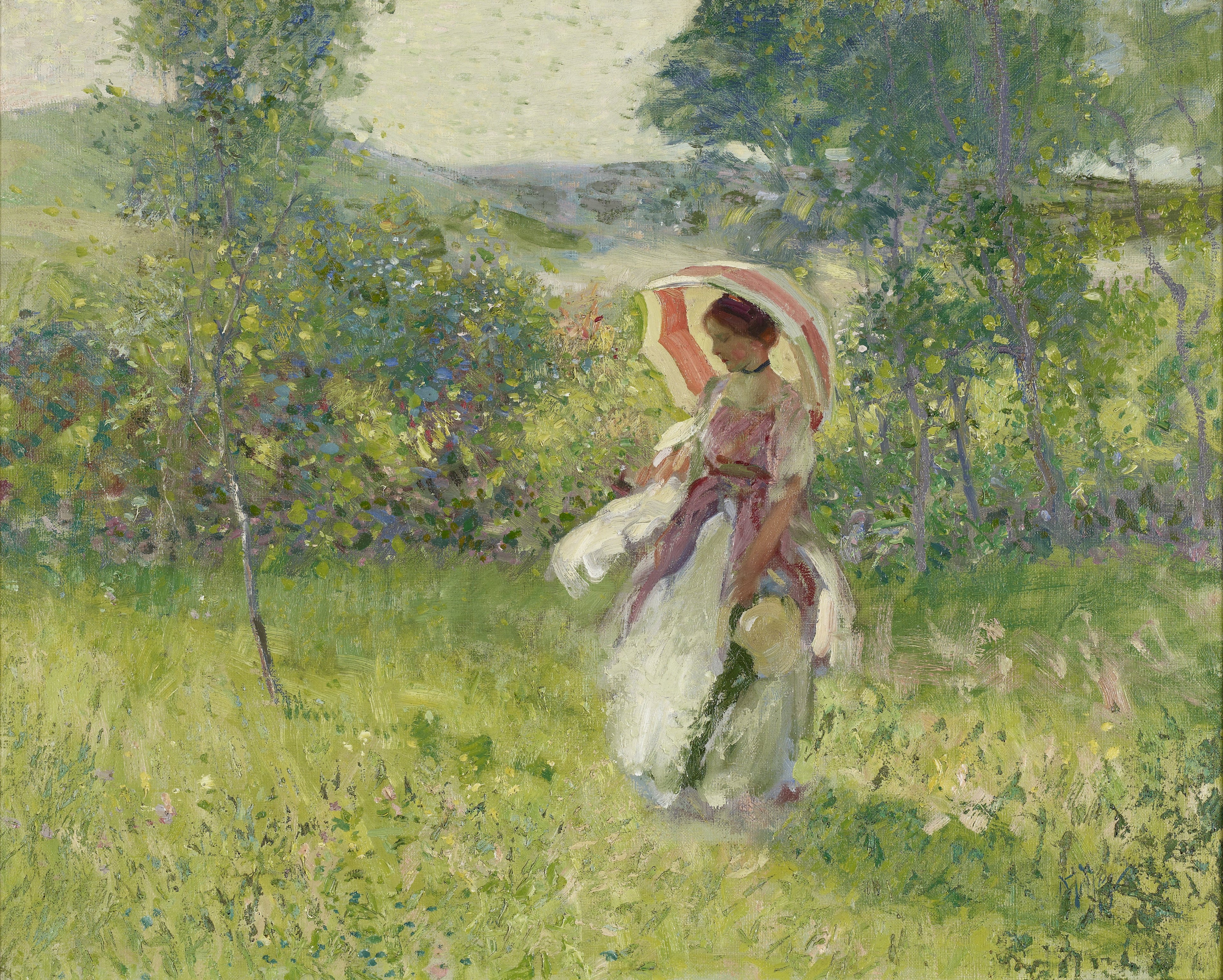 Le parasol - Richard Edward Miller - Alpha Reproduction