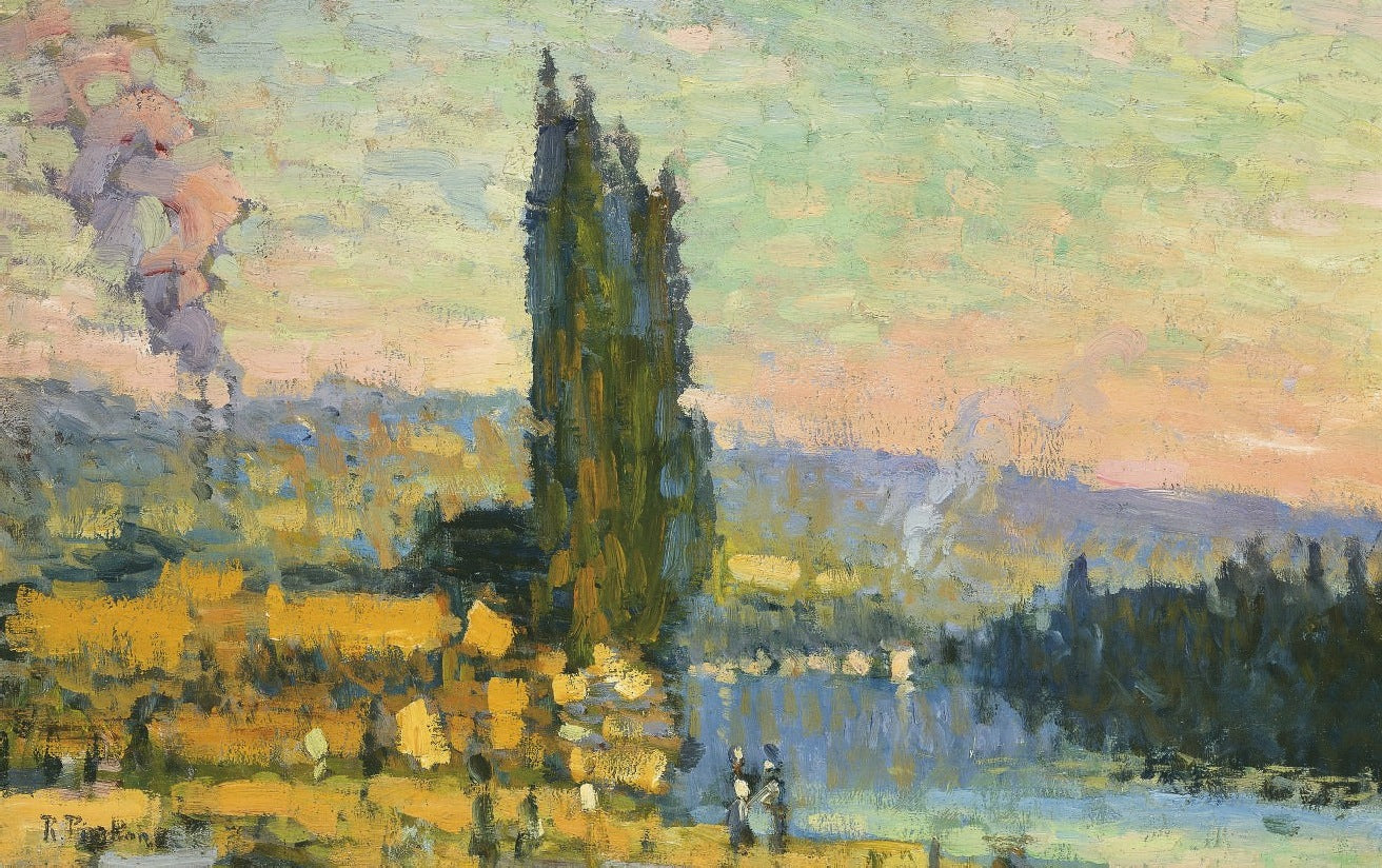 Peupliers coteaux d’Eauplet - Robert Antoine Pinchon - Alpha Reproduction