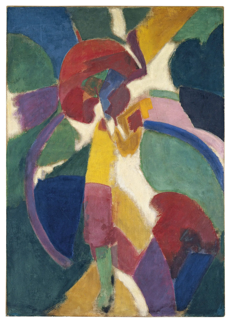 Die Frau mit dem Sonnenschirm - Robert Delaunay