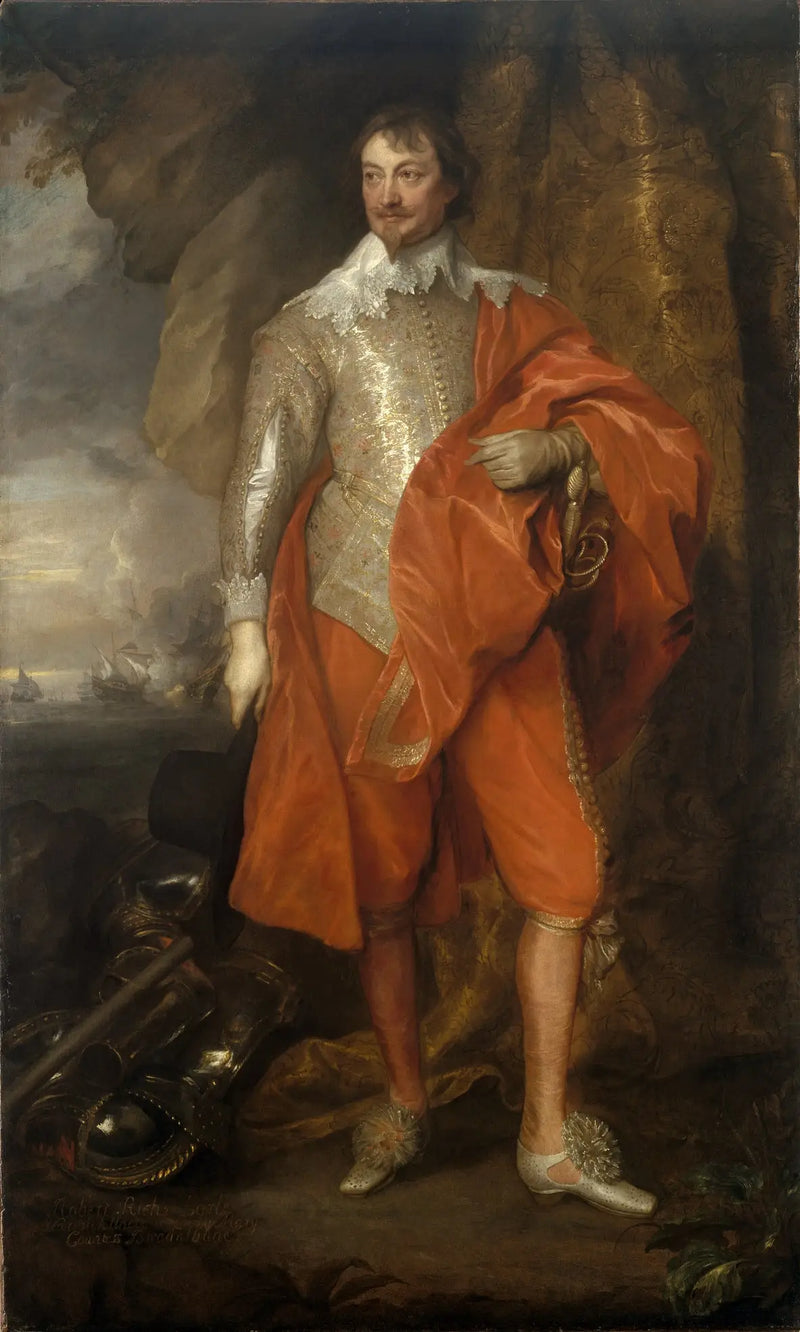 Portrait von Robert Rich, zweiter Earl of Warwick