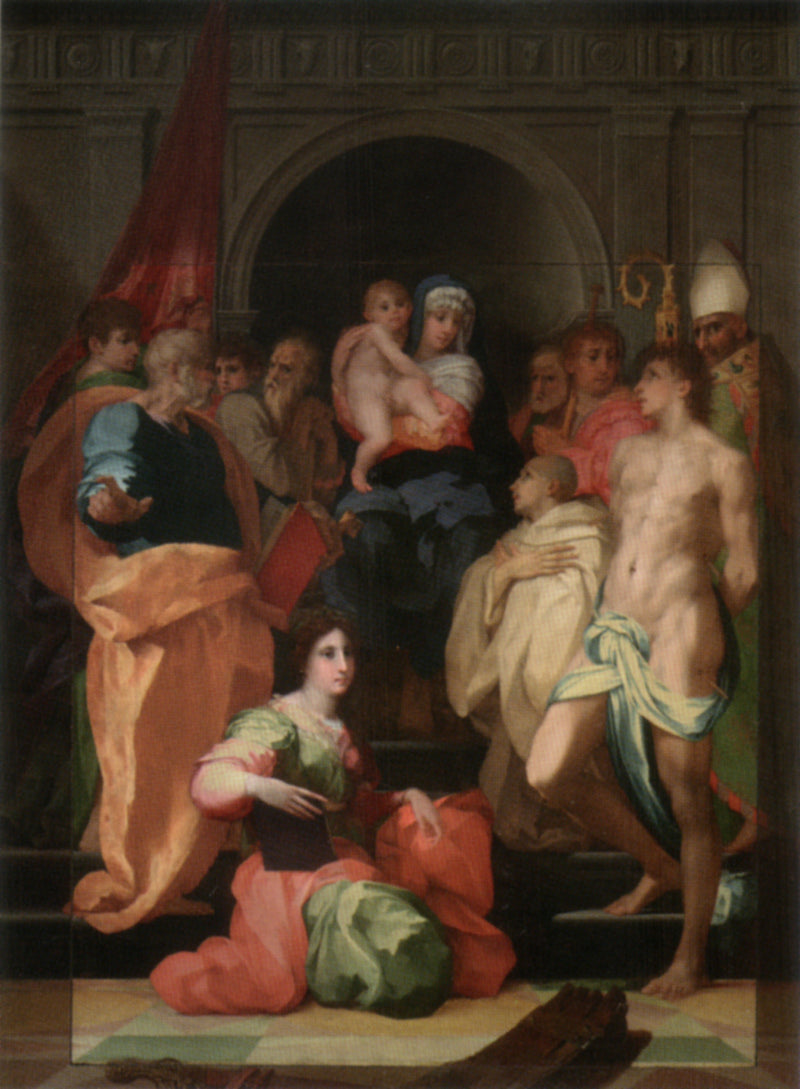 Heilige Konversation - Rosso Fiorentino