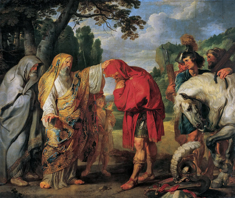 Decius Mus bereitet sich auf den Tod vor - Antoine van Dyck