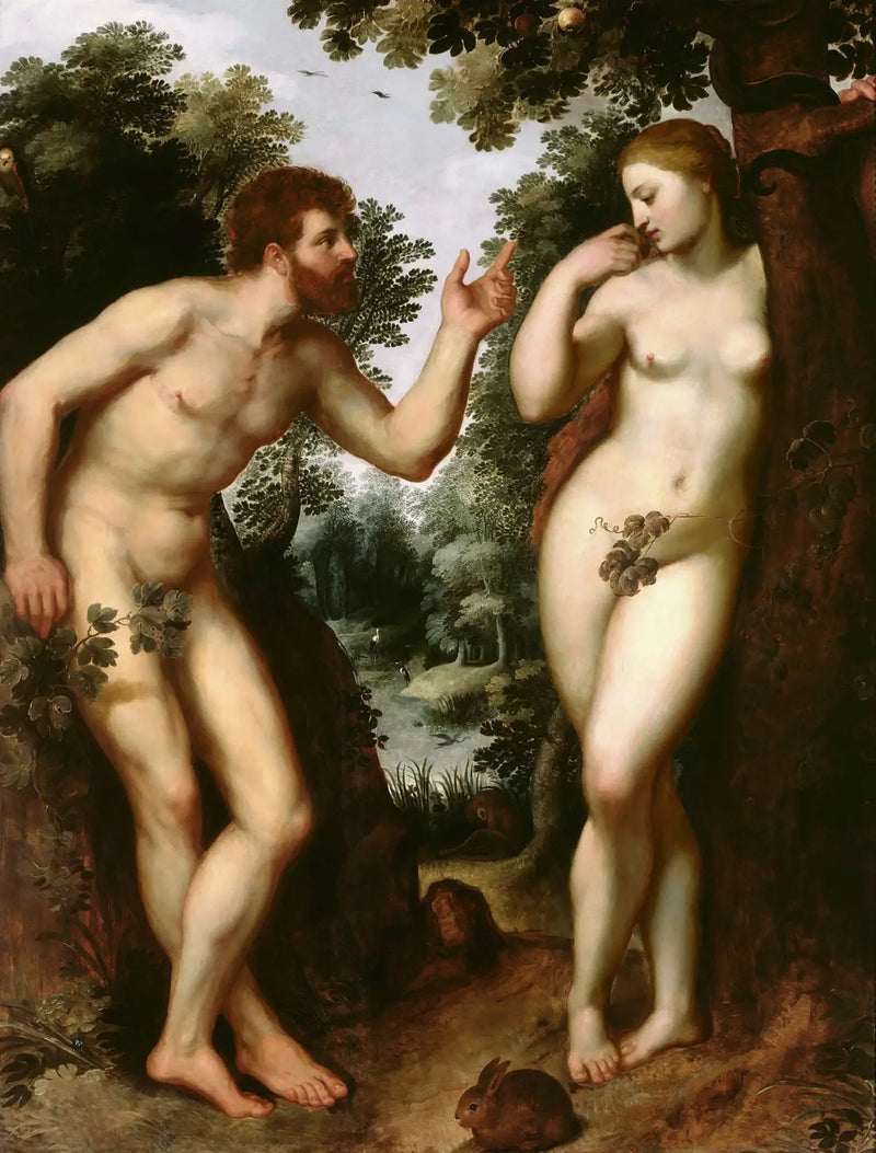Adam und Eva - Peter Paul Rubens