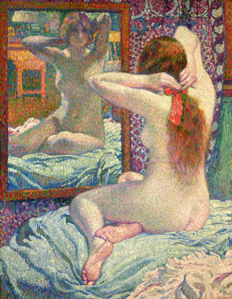 Das scharlachrote Band - Théodore van Rysselberghe