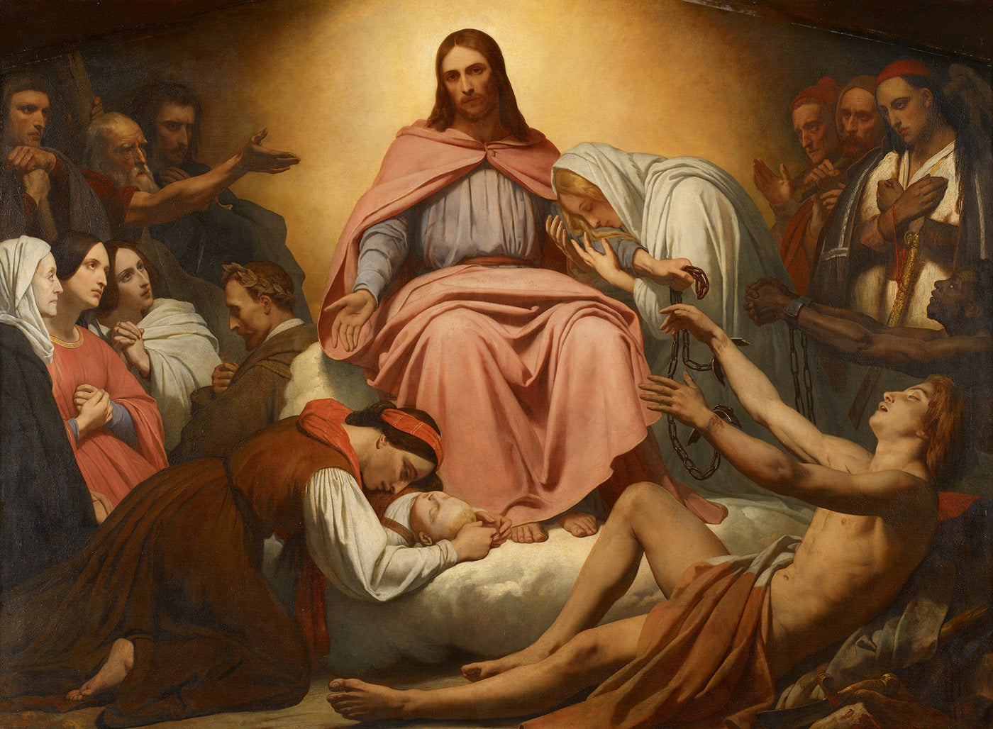 Christ Consolateur - Ary Scheffer - Alpha Reproduction
