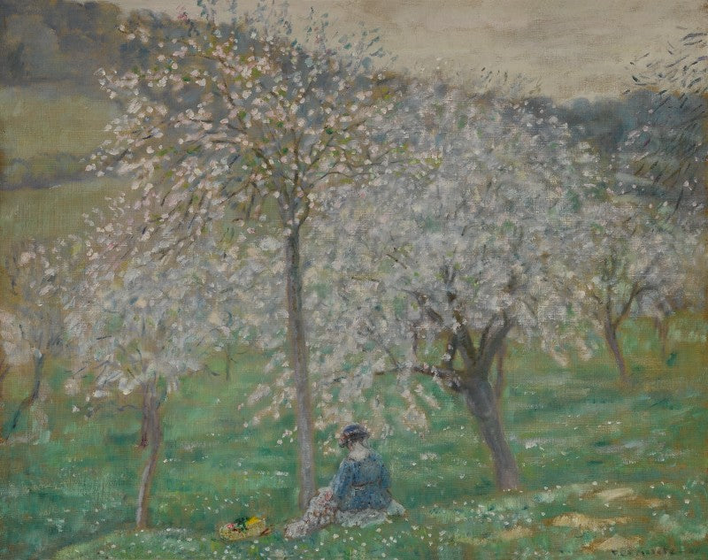 Frühlingsblumen - Frederick Carl Frieseke