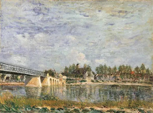 Saint-Mammès - Alfred Sisley