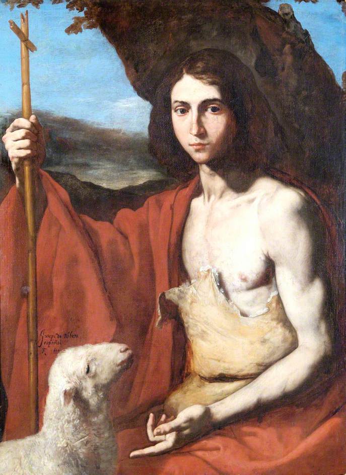 Saint Jean-Baptiste - Jusepe de Ribera - Alpha Reproduction