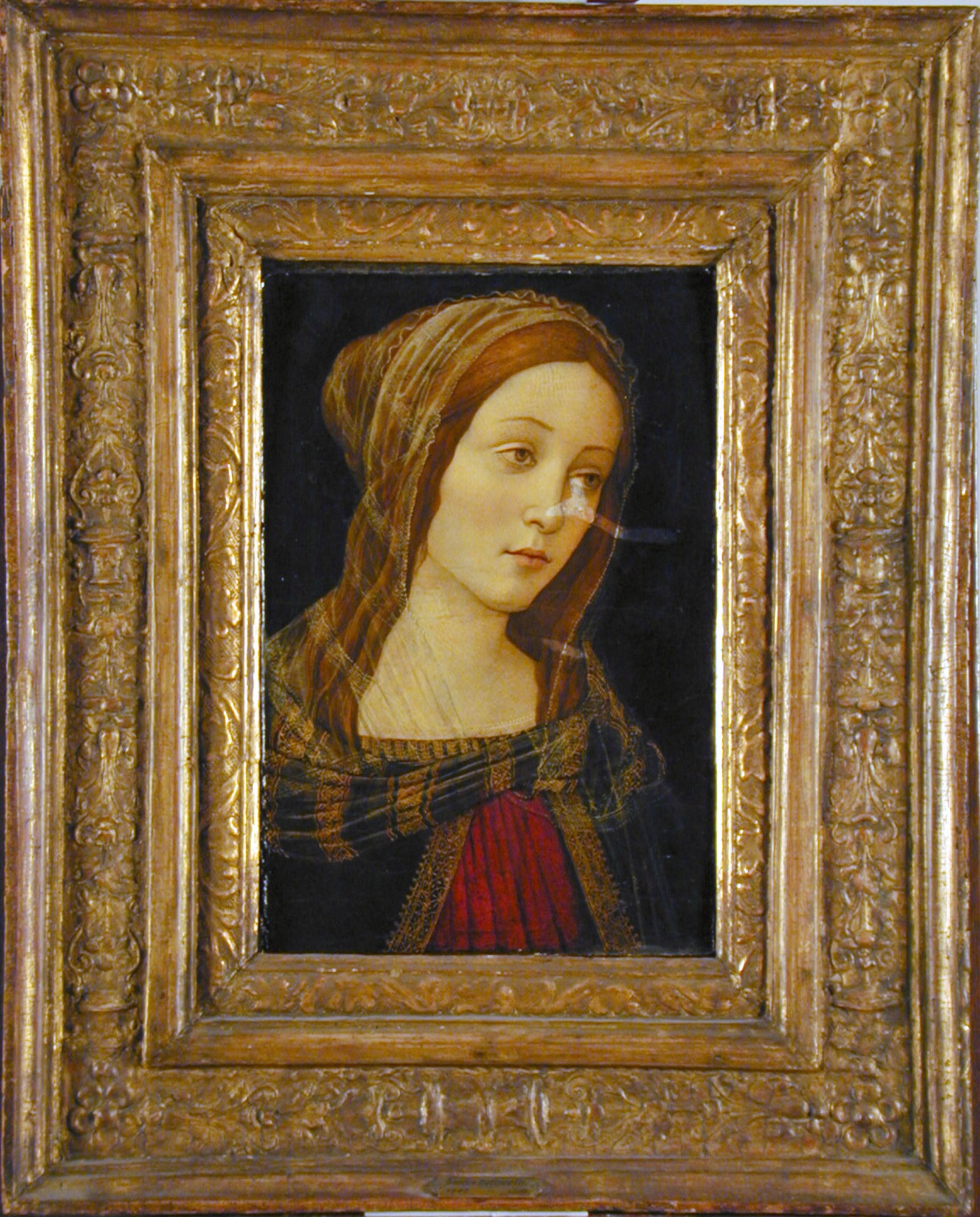 Kopf eines Heiligen - Sandro Botticelli