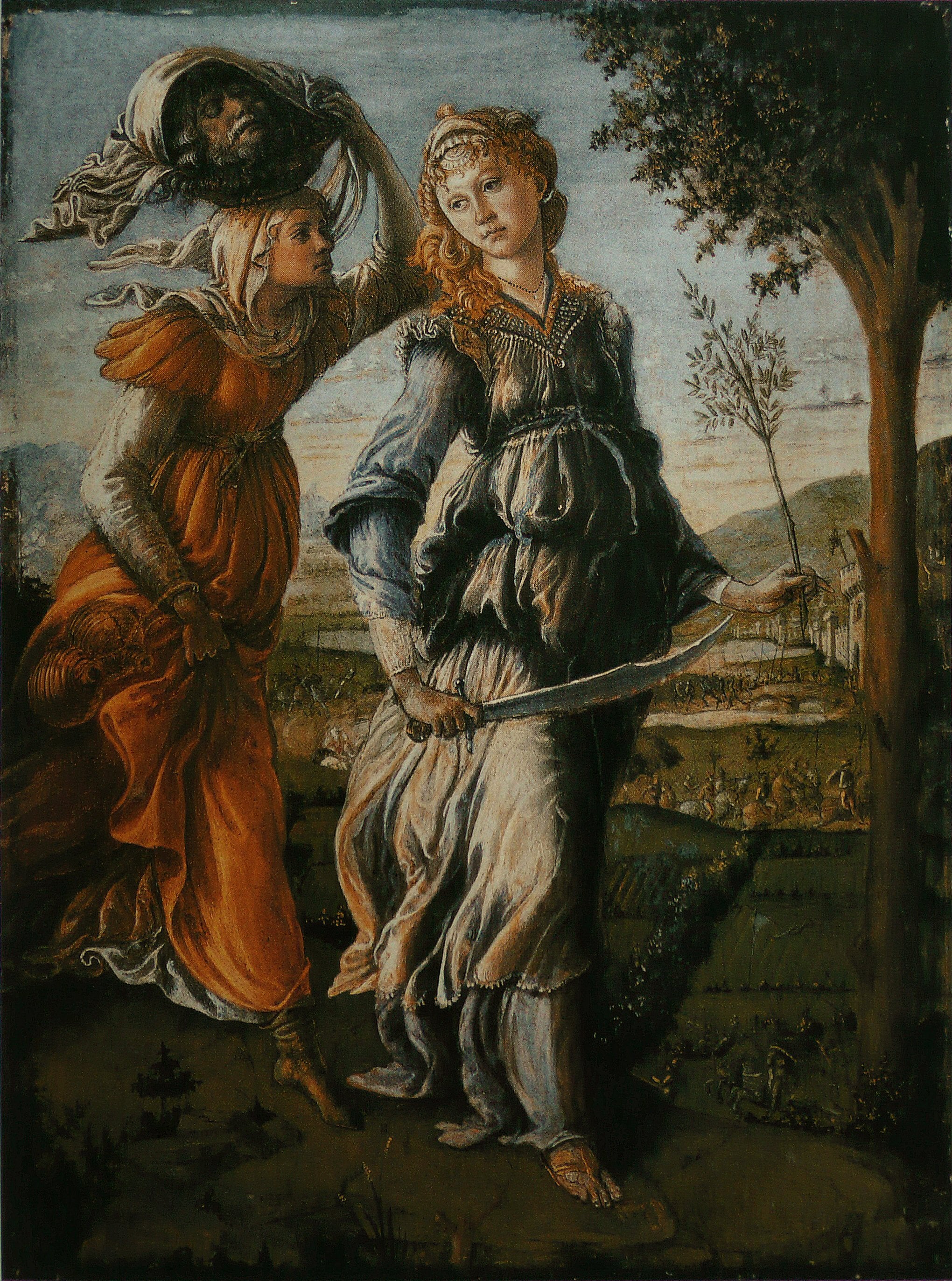 Die Rückkehr der Judith nach Bethulien - Sandro Botticelli