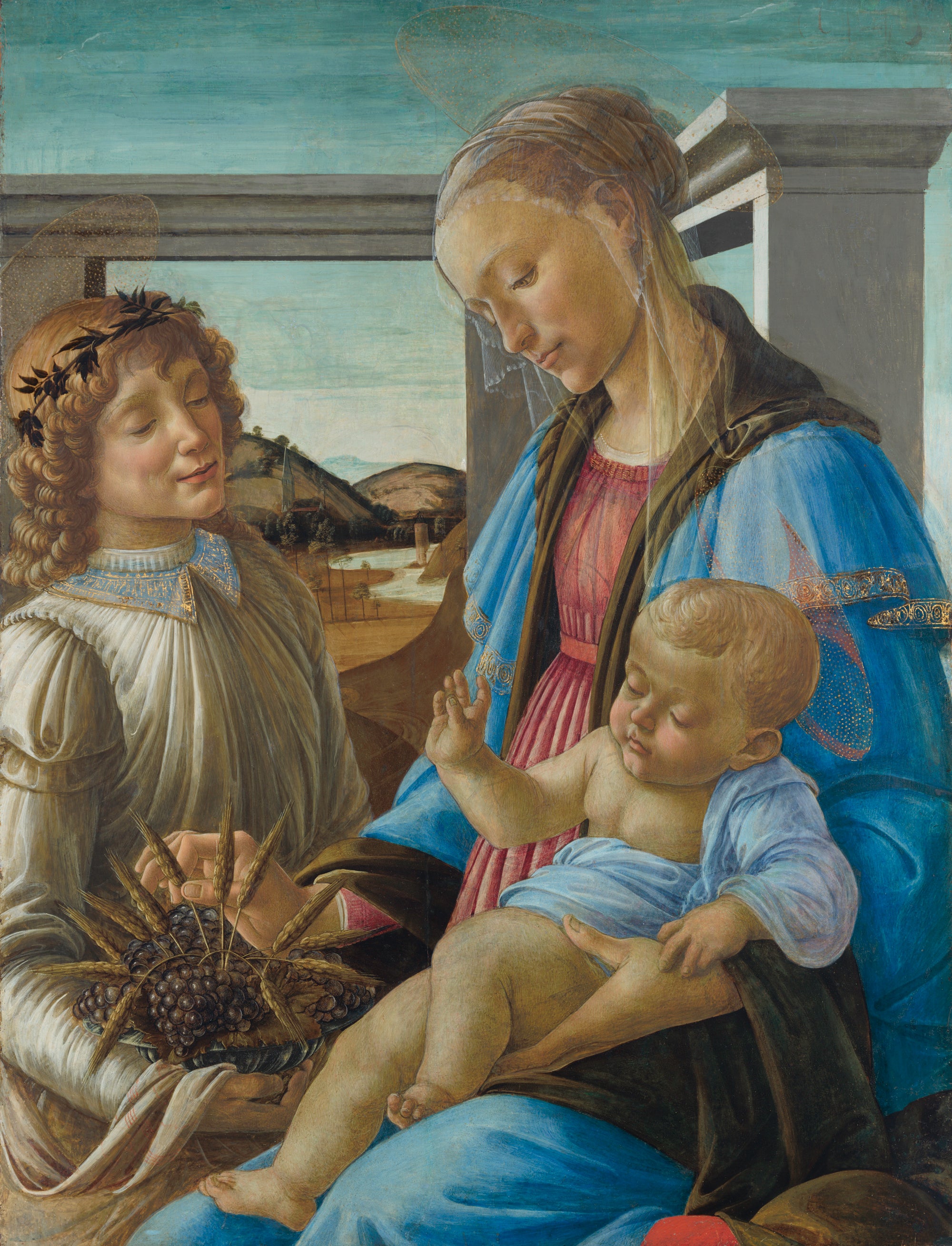 Die Madonna der Eucharistie - Sandro Botticelli