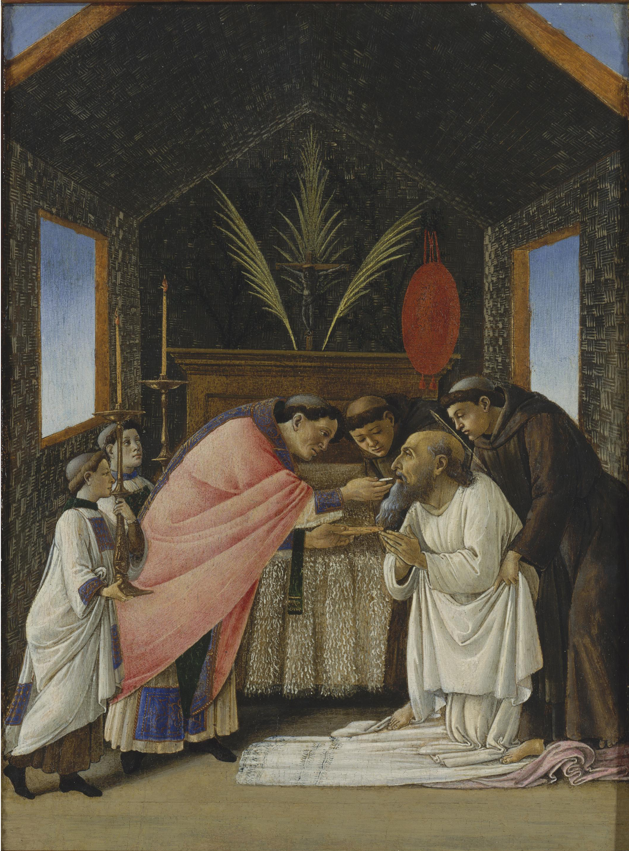 La Dernière Communion de saint Jérôme - Sandro Botticelli - Alpha Reproduction