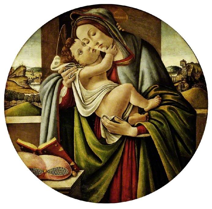 Jungfrau mit dem Kind - Sandro Botticelli