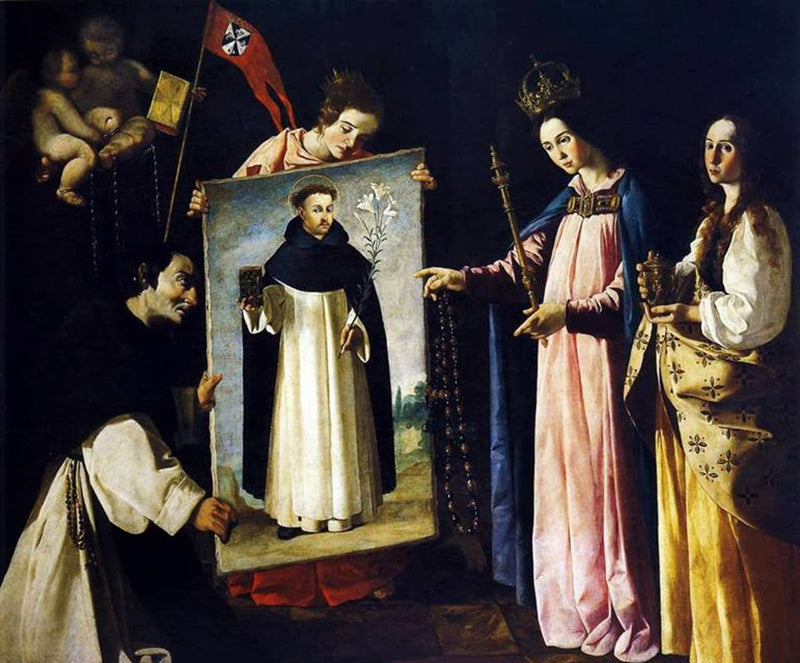 Saint Dominique in Soriano - Francisco de Zurbarán