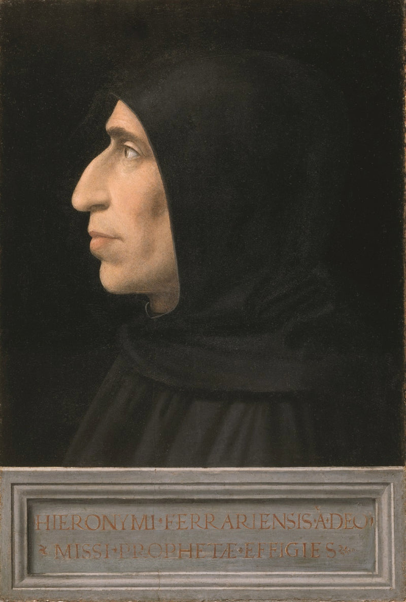 Porträt von Jérôme Savonarola - Fra Bartolomeo