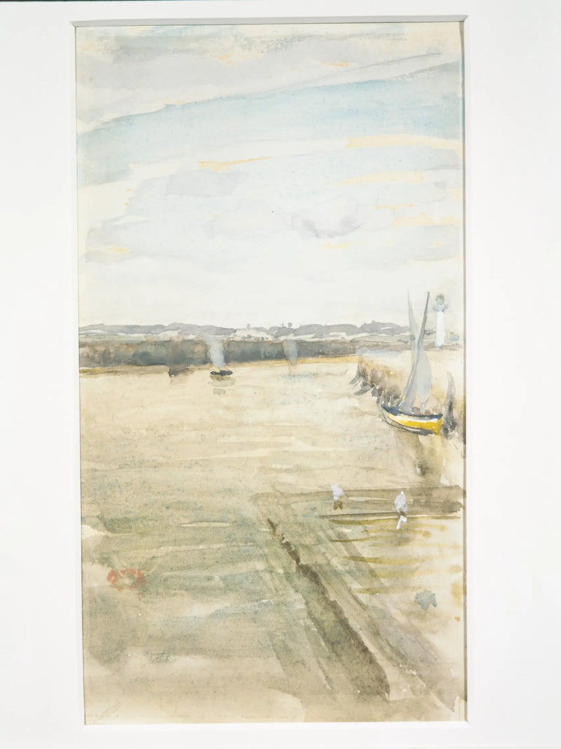 Szene an der Mersey - James Abbott McNeill Whistler