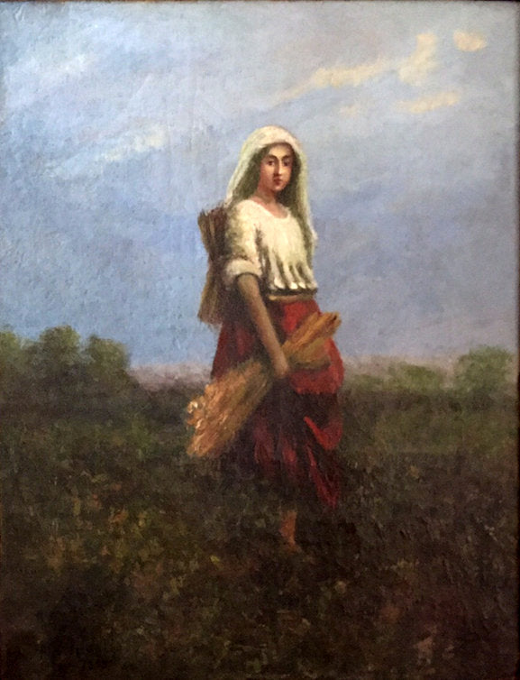 La Moissonneuse — Félix Resurrección Hidalgo, vers 1890, Huile sur toile