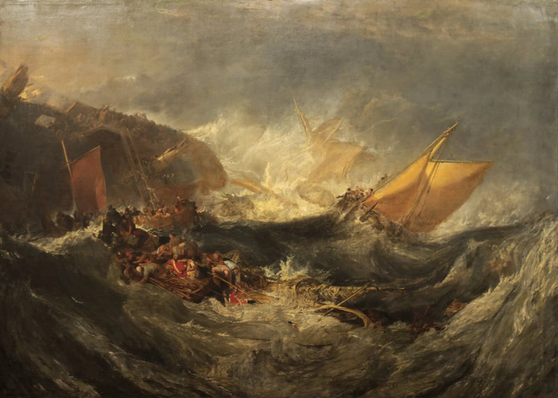 Schiffswrack eines Frachters - J. M. W. Turner