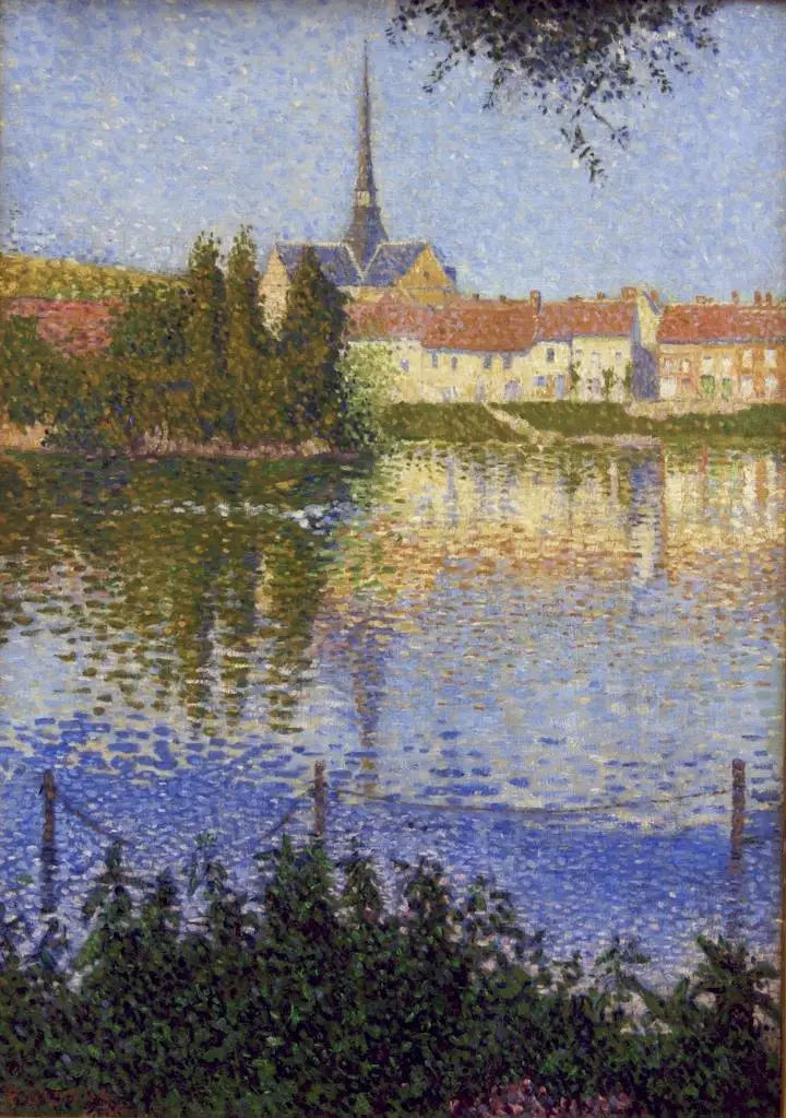 Les Andelys, die Insel von Lucas - Paul Signac