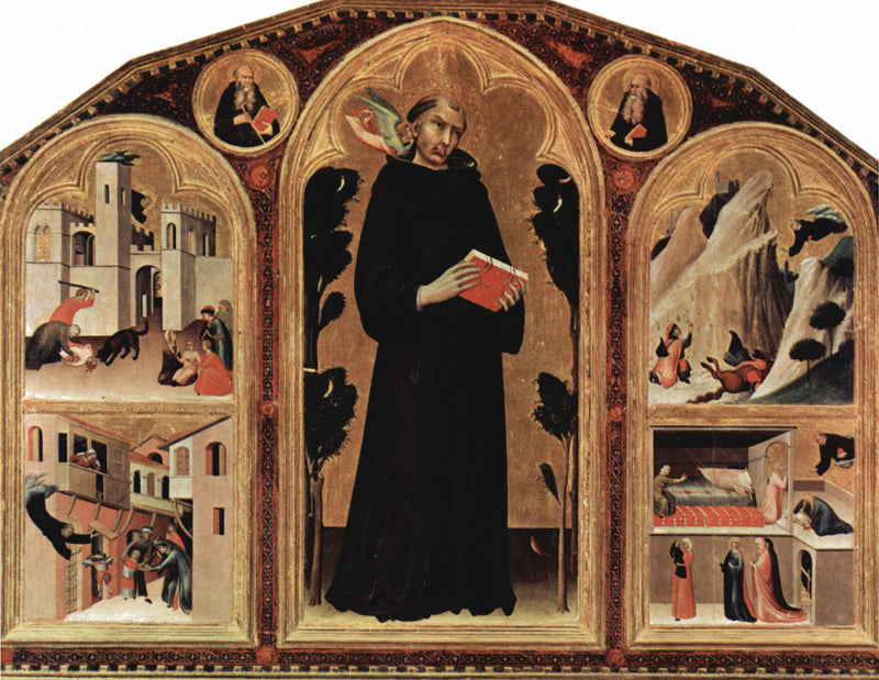 Triptychon von Sant'Agostino - Simone Martini