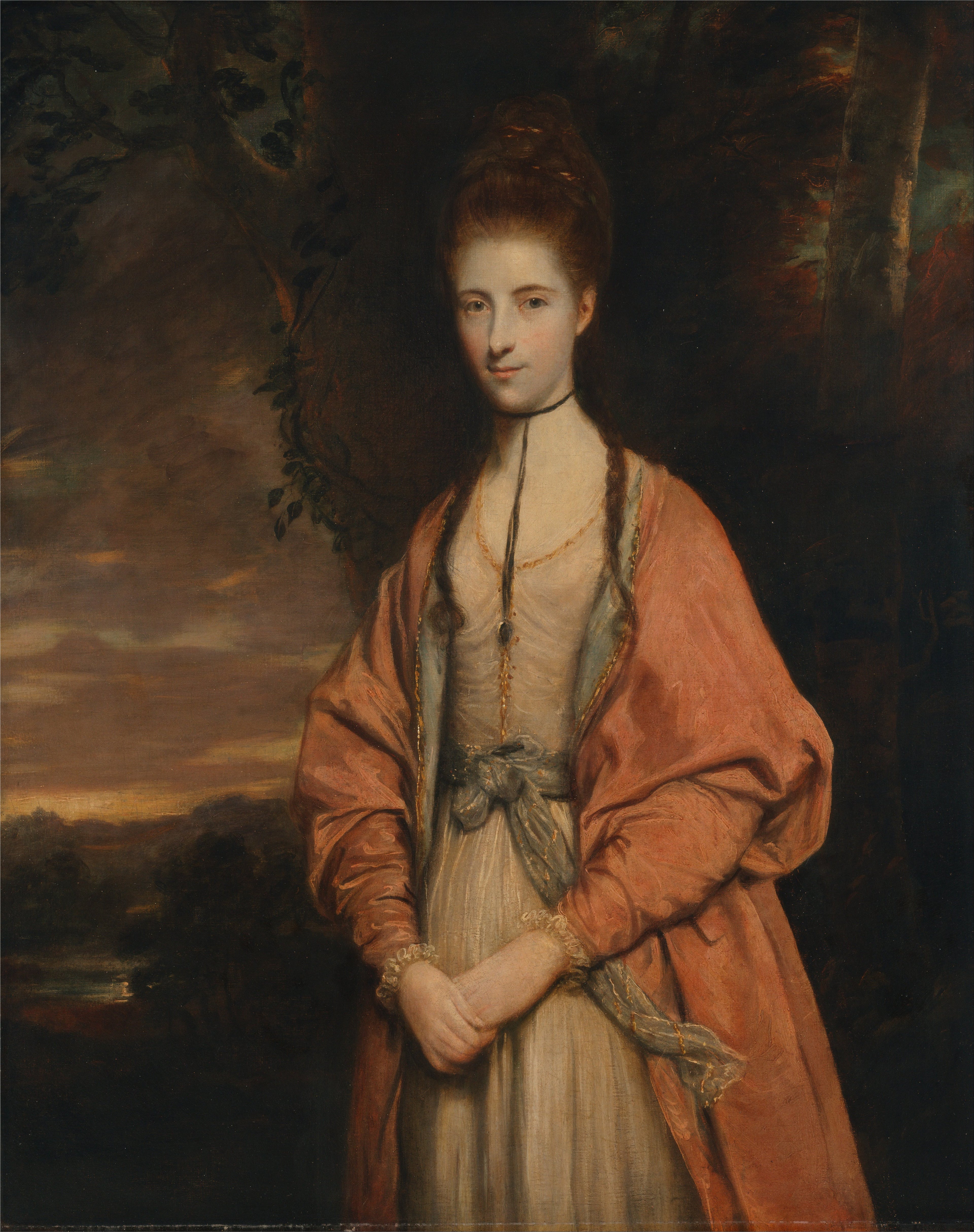 Anne Seymour Damer (geb. Conway) - Joshua Reynolds