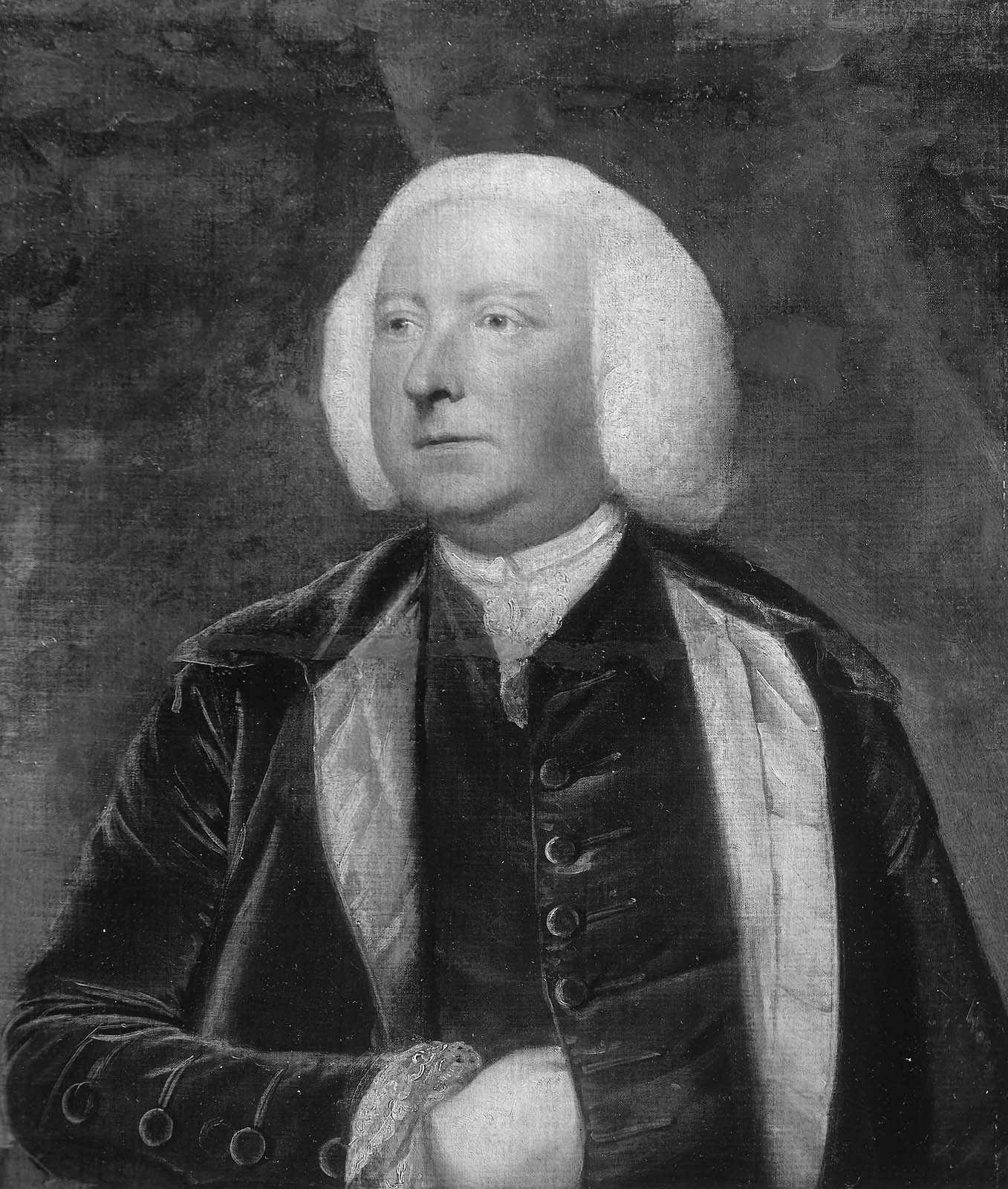 Portrait eines Mannes (vermutlich Lord Anson) - Joshua Reynolds