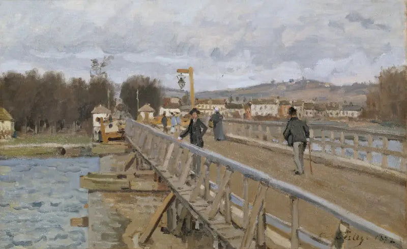 Brücke von Argenteuil - Alfred Sisley