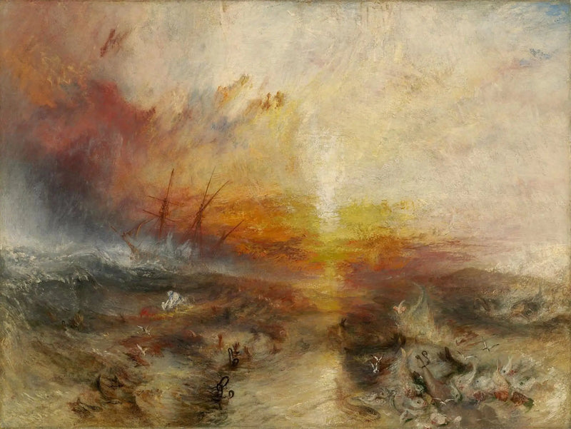 Der Sklavenschiff - J. M. W. Turner