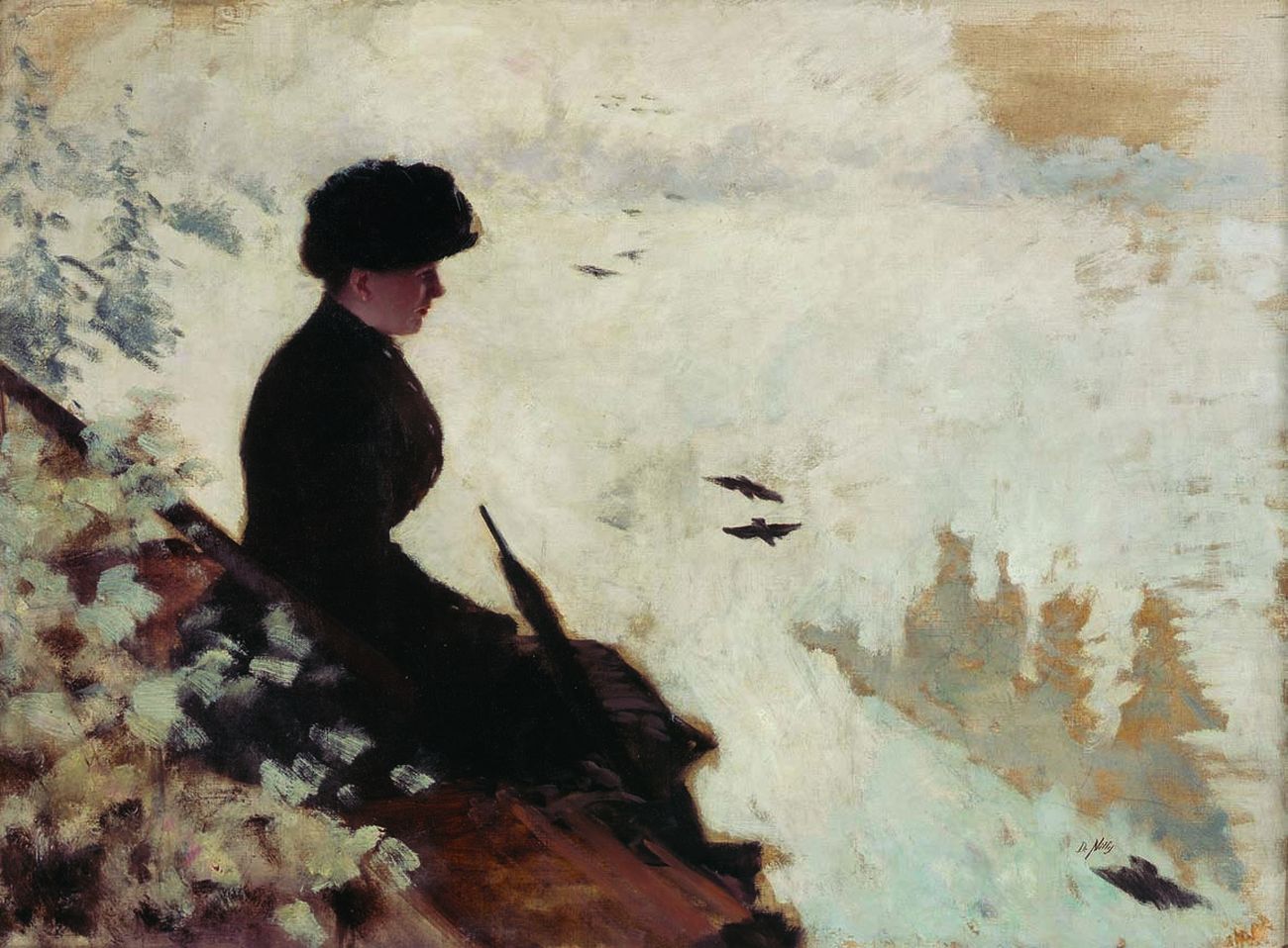 Effet de neige - Giuseppe De Nittis - Alpha Reproduction
