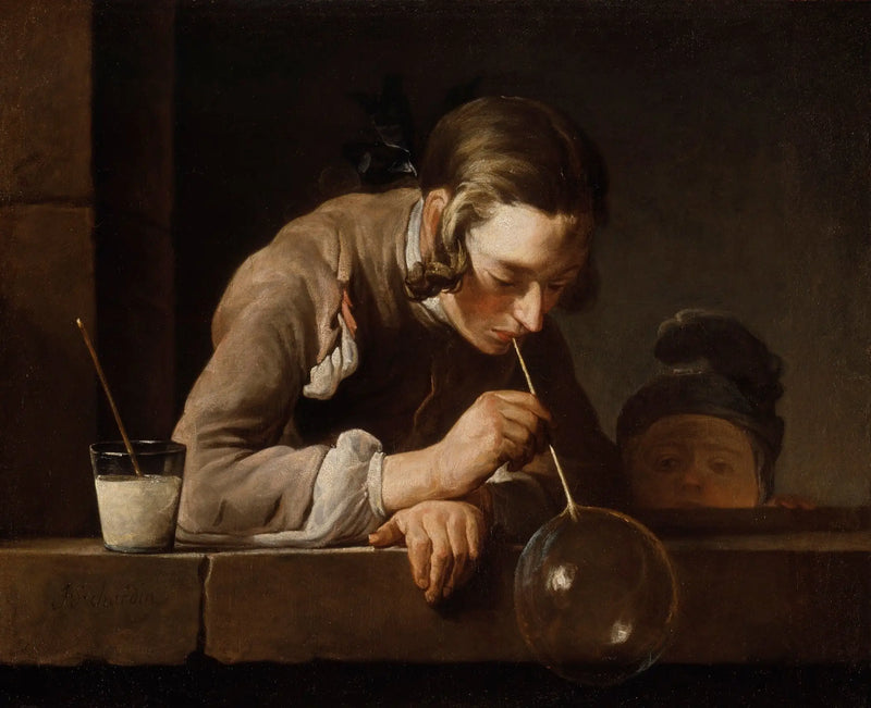 Die Seifenblasen - Jean Siméon Chardin