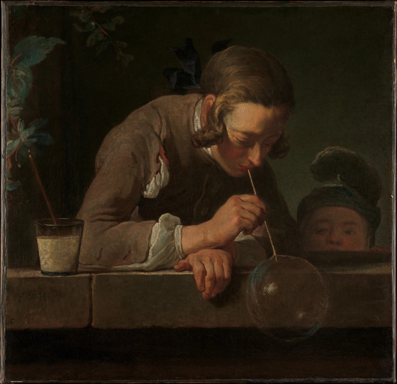 Die Seifenblasen - Jean Siméon Chardin